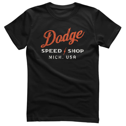 Dodge T-Shirt Dodge Speed Shop Schwarz