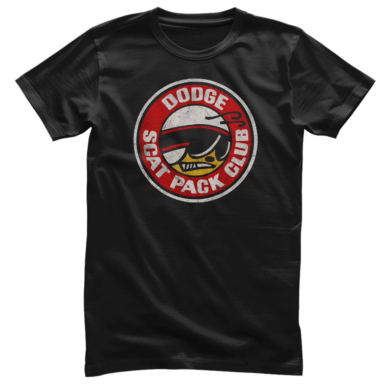 Dodge Scat Pack Club T-Shirt Schwarz