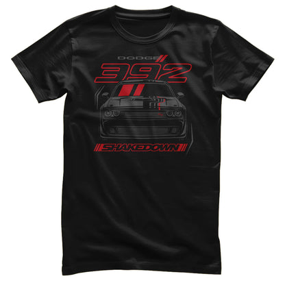 Dodge Challenger T-Shirt Dodge 392 Shakedown Schwarz