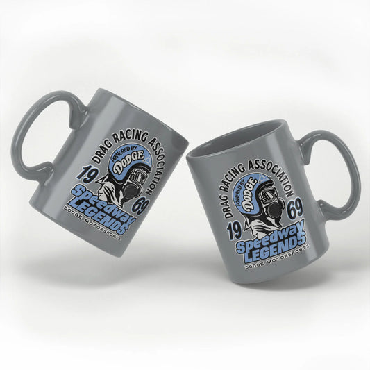 Dodge Kaffeetasse Dodge Speedway Legends Grau