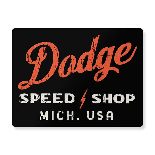 Dodge Sticker Aufkleber Dodge Speed Shop