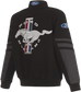 Ford Mustang Jacke Bestickt Mustang Logo Schwarz
