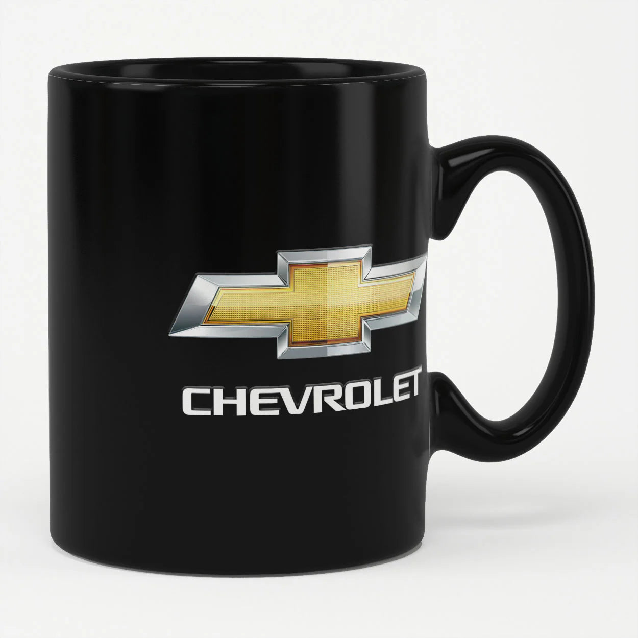 Chevrolet Kaffeetasse Chevy Bowtie Logo Schwarz