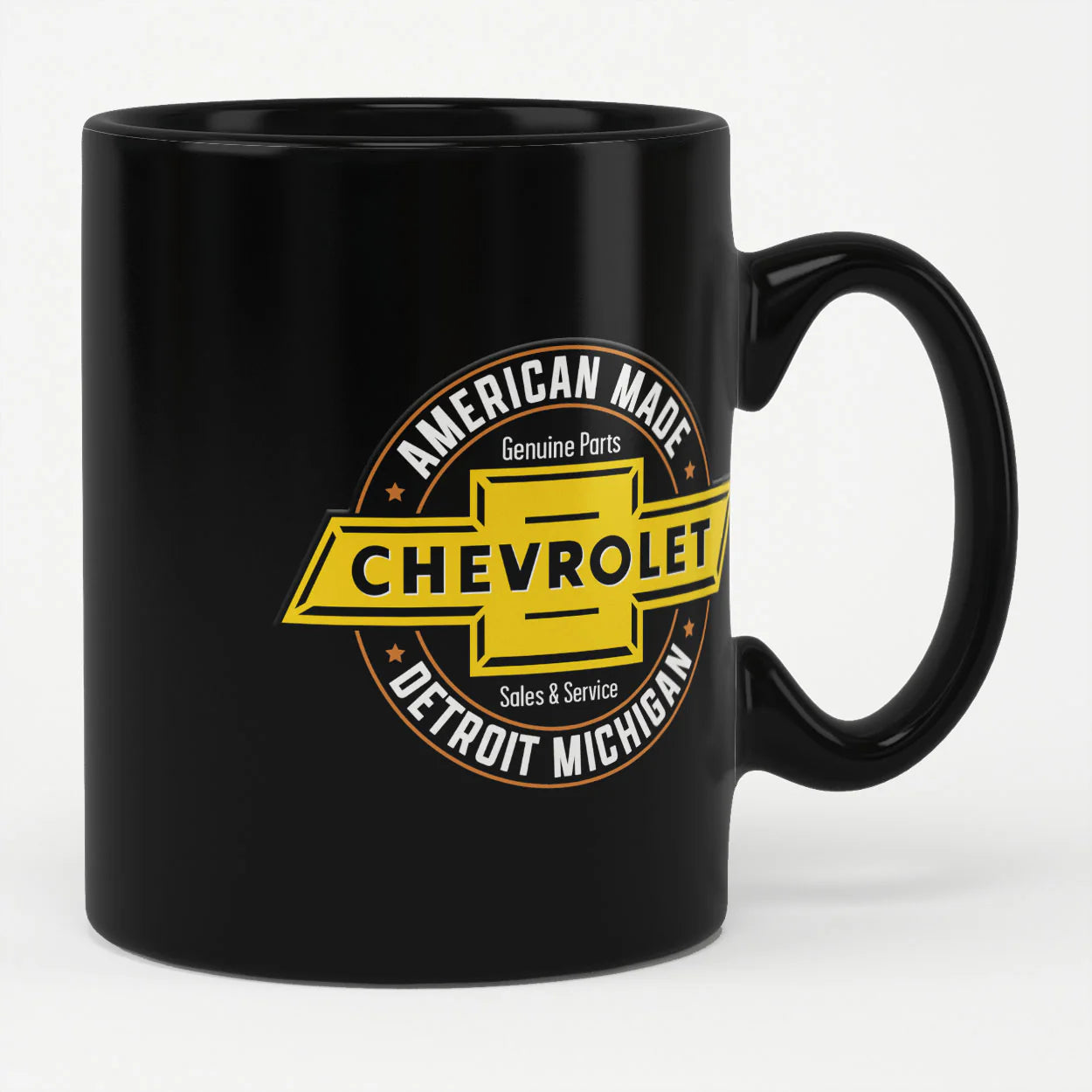 Chevrolet Kaffeetasse Genuine Chevrolet Parts Coffee Mug Schwarz