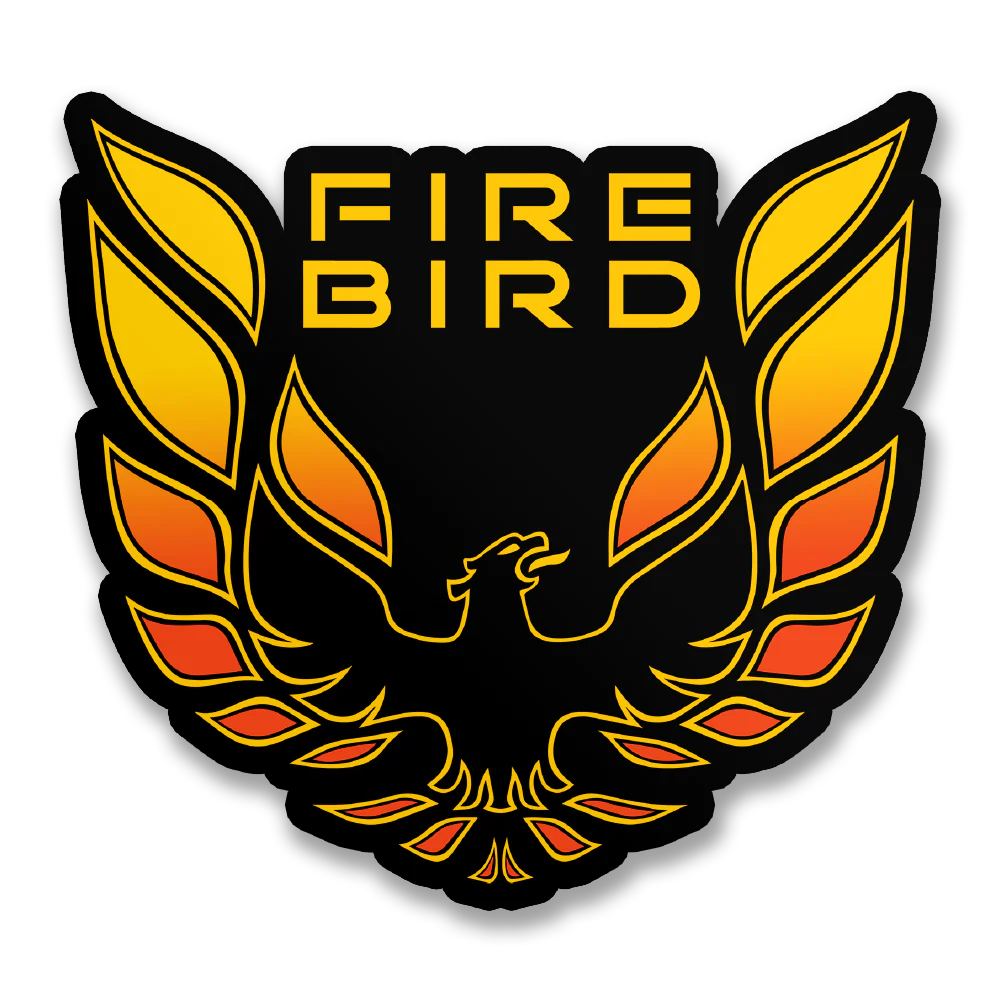 Pontiac Firebird Logo Sticker – uscar-world