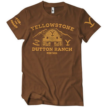 Yellowstone Barn T-Shirt Brown