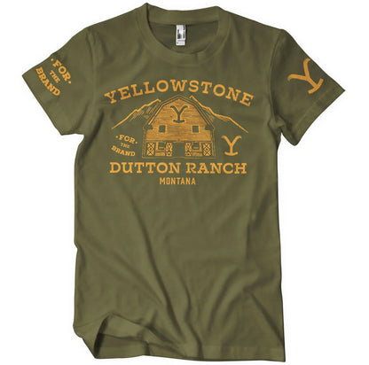 Yellowstone Barn T-Shirt Olive