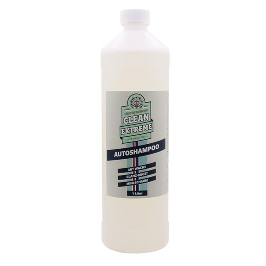 CLEANEXTREME Autoshampoo Konzentrat mit Wachs 1 Liter