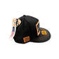 King Kerosin Flat Cap «Titties, Beer & Choppers» Schwarz