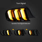 Ford Mustang Rückleuchten LED Rückleuchten EU 18+ Style - sequentiell gelb blinkend (15-23 All)