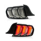 Ford Mustang Rückleuchten LED Rückleuchten EU 18+ Style - sequentiell gelb blinkend (15-23 All)