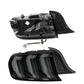 Ford Mustang Rückleuchten LED Rückleuchten EU 18+ Style - sequentiell gelb blinkend (15-23 All)