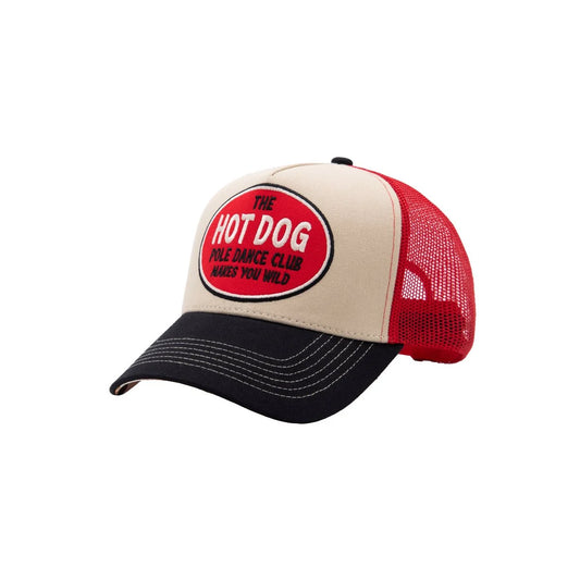 King Kerosin Trucker Cap «Makes You Wild» Rot/Beige