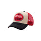 King Kerosin Trucker Cap «Makes You Wild» Rot/Beige