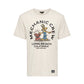King Kerosin Herren T-Shirt «Mechanic Crew California» Off White