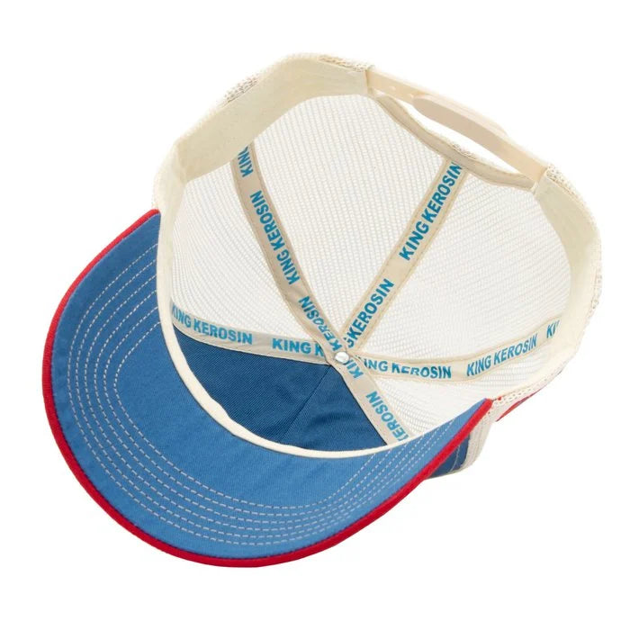 King Kerosin Trucker Cap «Hard In – Out Soft» Blau