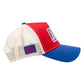 King Kerosin Trucker Cap «Make choppers great again» Rot/Blau