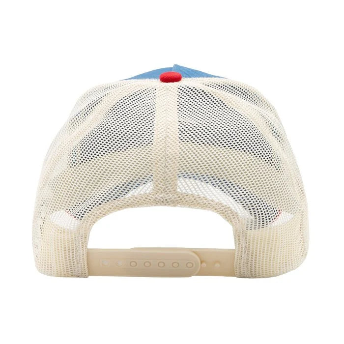 King Kerosin Trucker Cap «Hard In – Out Soft» Blau