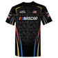 NASCAR T-Shirt Sublimated Uniform T-Shirt Schwarz