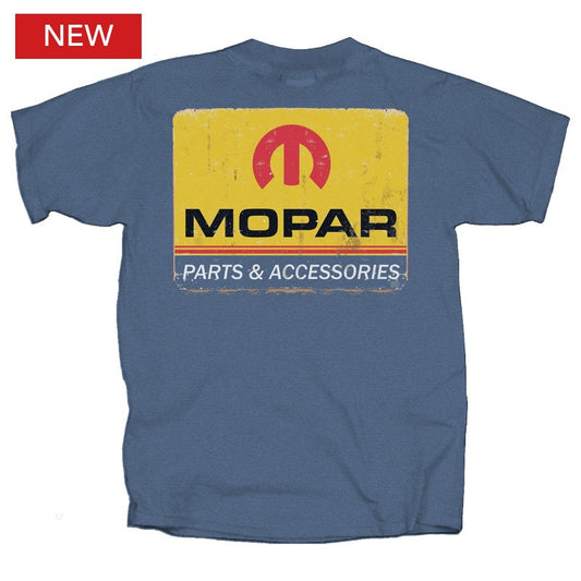 Mopar T-Shirt Mopar Collage US Flag T-Shirt Mopar Power 1937 Schwarz