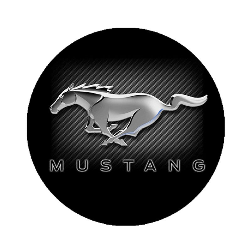 Ford Mustang T-Shirt Ford Mustang Running Horse Carbon Schwarz