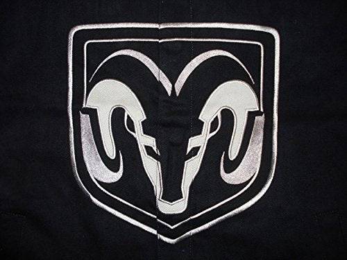 Dodge RAM Jacke Bestickt mit Dodge RAM Logo Schwarz
