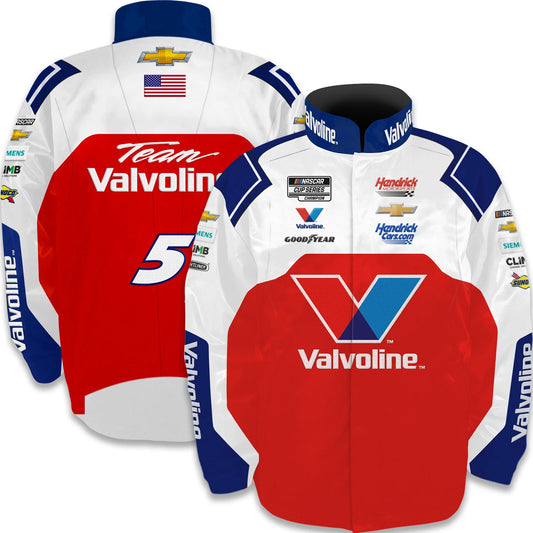 NASCAR Jacke Kyle Larson Hendrick Motorsports Valvoline Uniform Jacke