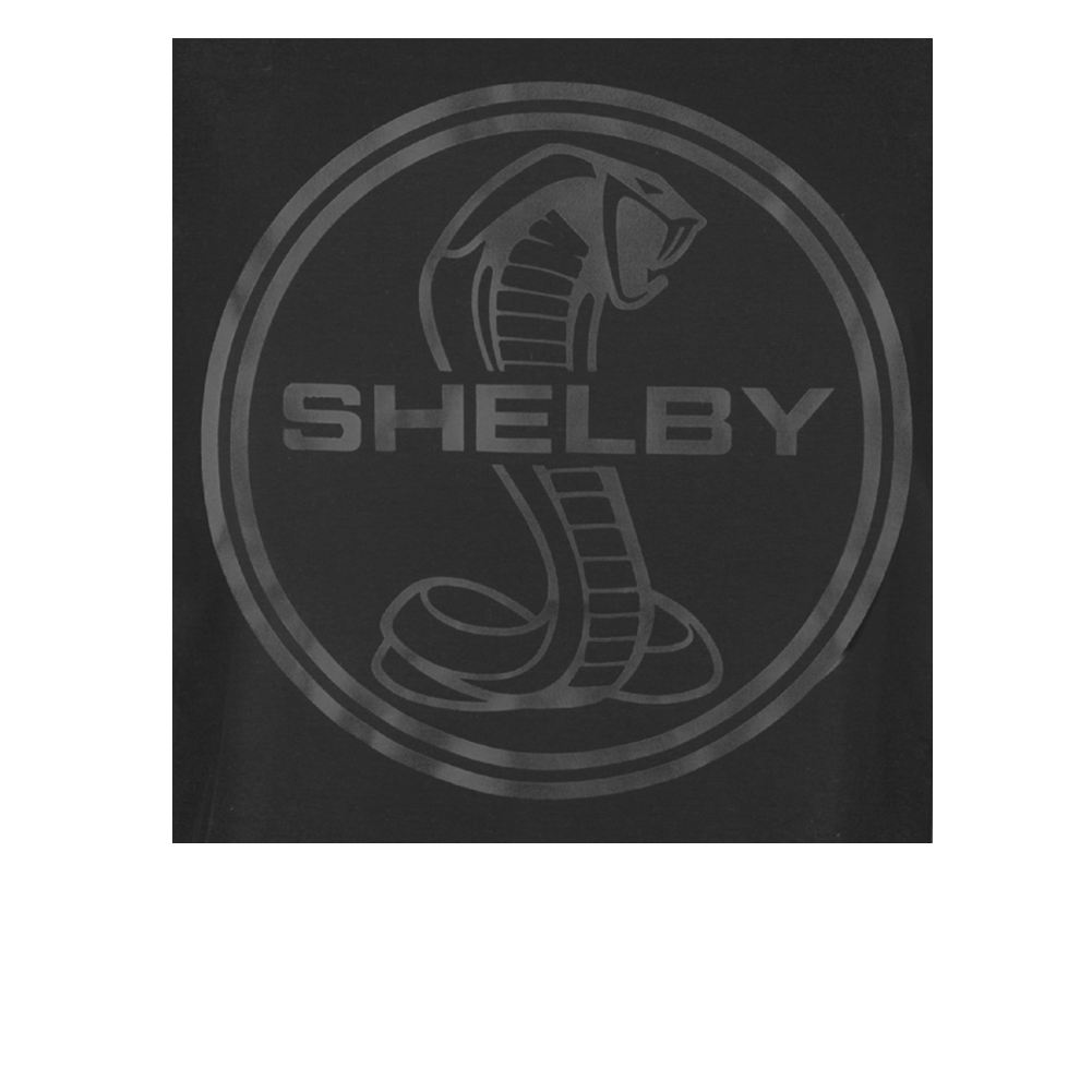 Shelby T-Shirt Shelby Vinyl Circle Logo Schwarz