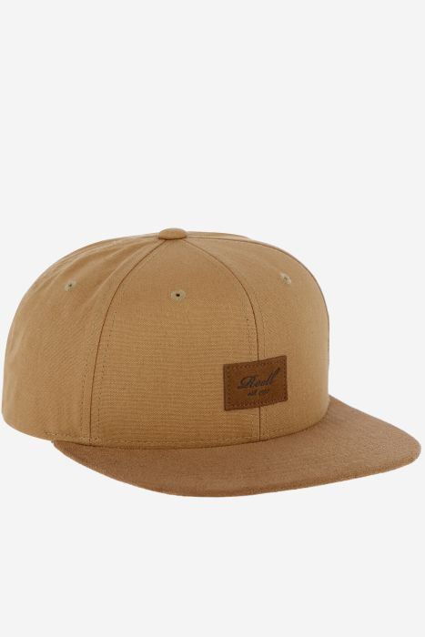 Reell Suede Cap Ocre Brown