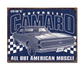 Chevrolet Blechschild "Camaro 1967 Muscle" Vintage Sign