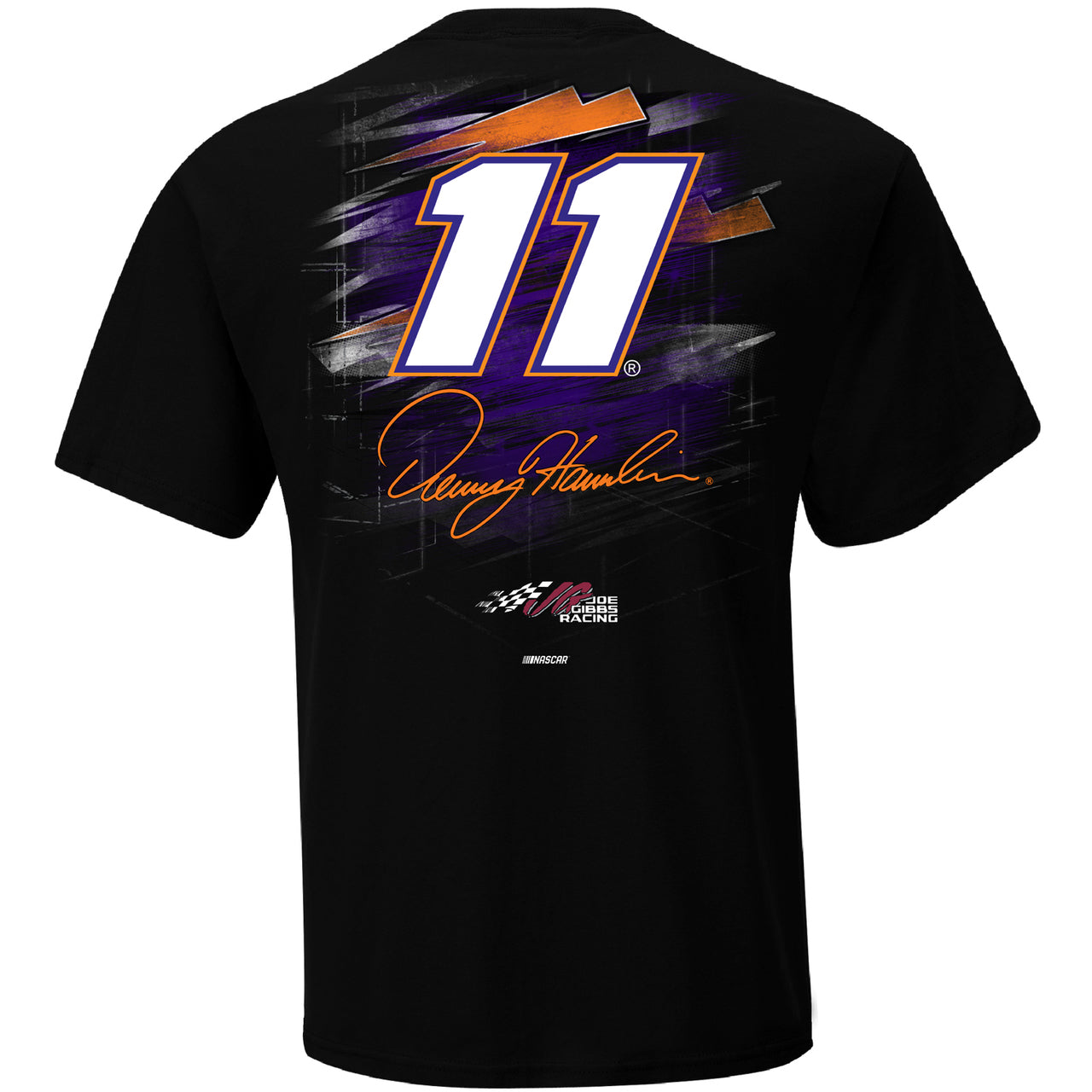 NASCAR T-Shirt Denny Hamlin Fedex Nascar T-Shirt Schwarz