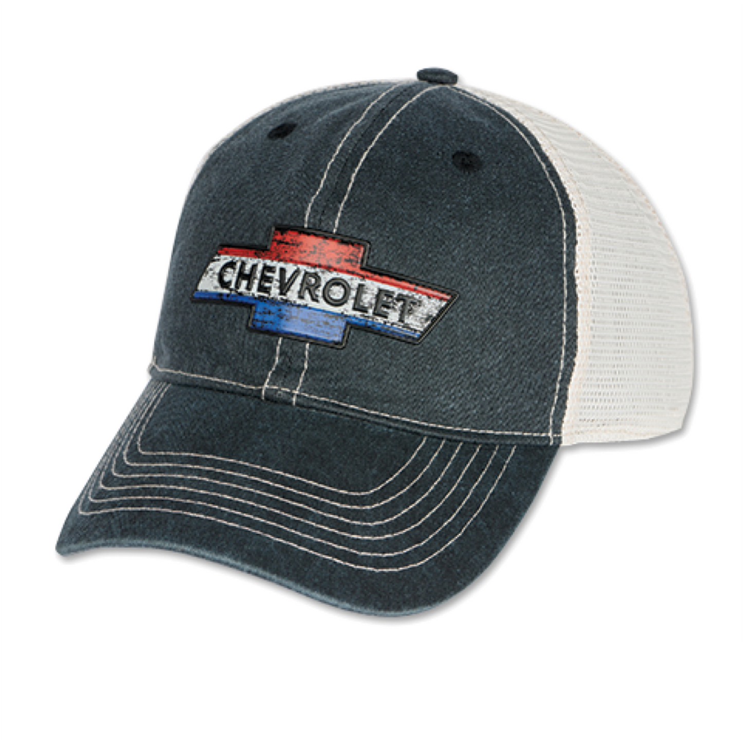 Chevrolet Basecap Chevy Trucker Hat Blau/Beige