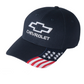 Chevrolet Basecap Chevy Bowtie American Flag Style Navy