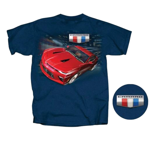 Camaro T-Shirt Camaro New Generation Motiv Petrol