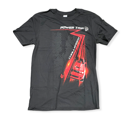 Dodge Challenger T-Shirt Challenger SRT Power Trip Schwarz