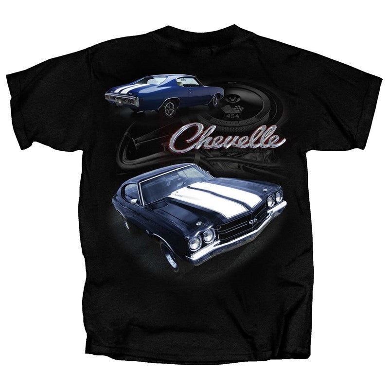 Chevrolet Chevelle T-Shirt 1970 Chevelle Super Sport Schwarz