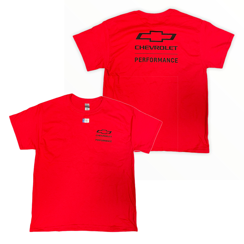 Chevrolet T-Shirt mit Chevrolet Performance Logo Rot