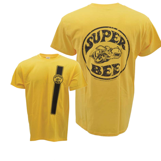 Dodge Super Bee T-Shirt Dodge Super Bee Print Gelb