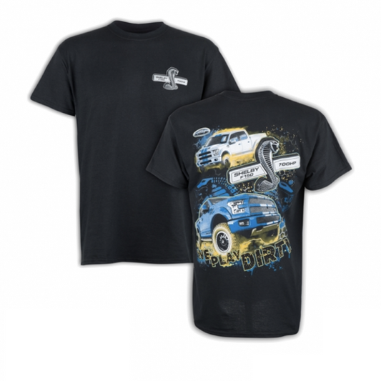 Shelby T-Shirt Shelby F150 Trucks We Play Dirty Shirt Schwarz