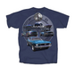 Ford Mustang T-Shirt Mustang GT Ford Mustang Collage Blau