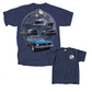Ford Mustang T-Shirt Mustang GT Ford Mustang Collage Blau