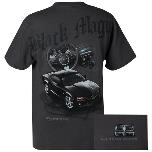Camaro T-Shirt Chevrolet Camaro Black Magic Anthrazit