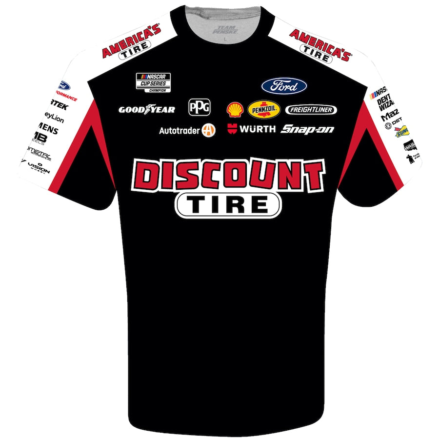 NASCAR T-Shirt Brad Keselowski Team Penske Black Pit Crew T-Shirt