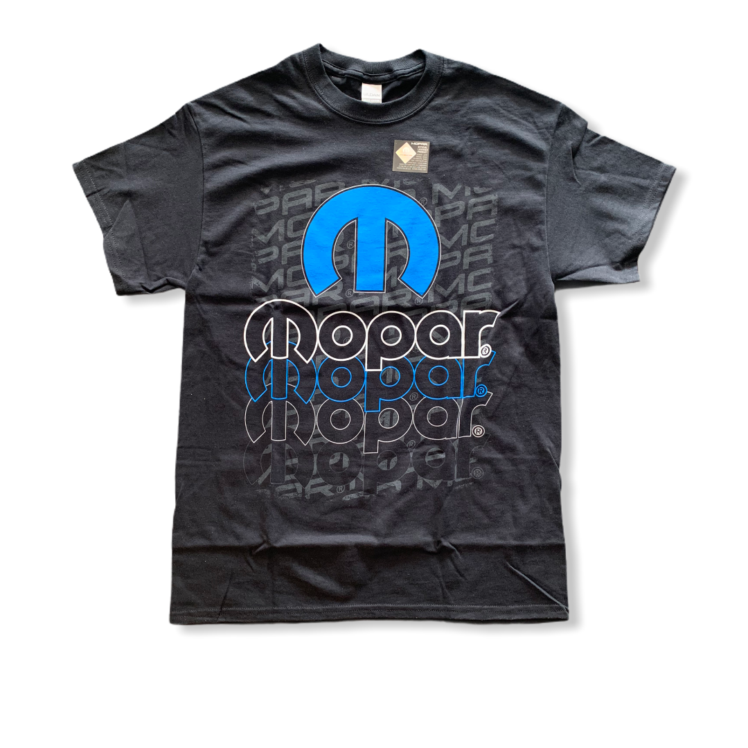 Mopar T-Shirt Mopar Logo Triple Threat Schwarz