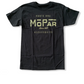 MOPAR T-Shirt Mopar Parts & Accessoires since 1937 Schwarz