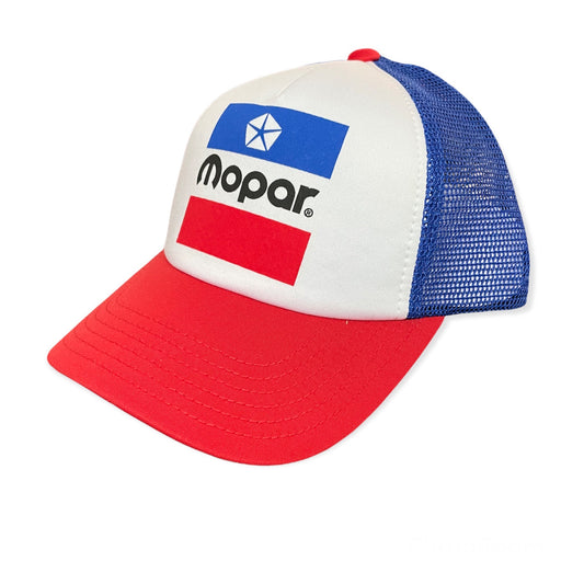 Mopar Basecap Mopar Logo Cap Mopar Classic Blau/Rot/Weiß