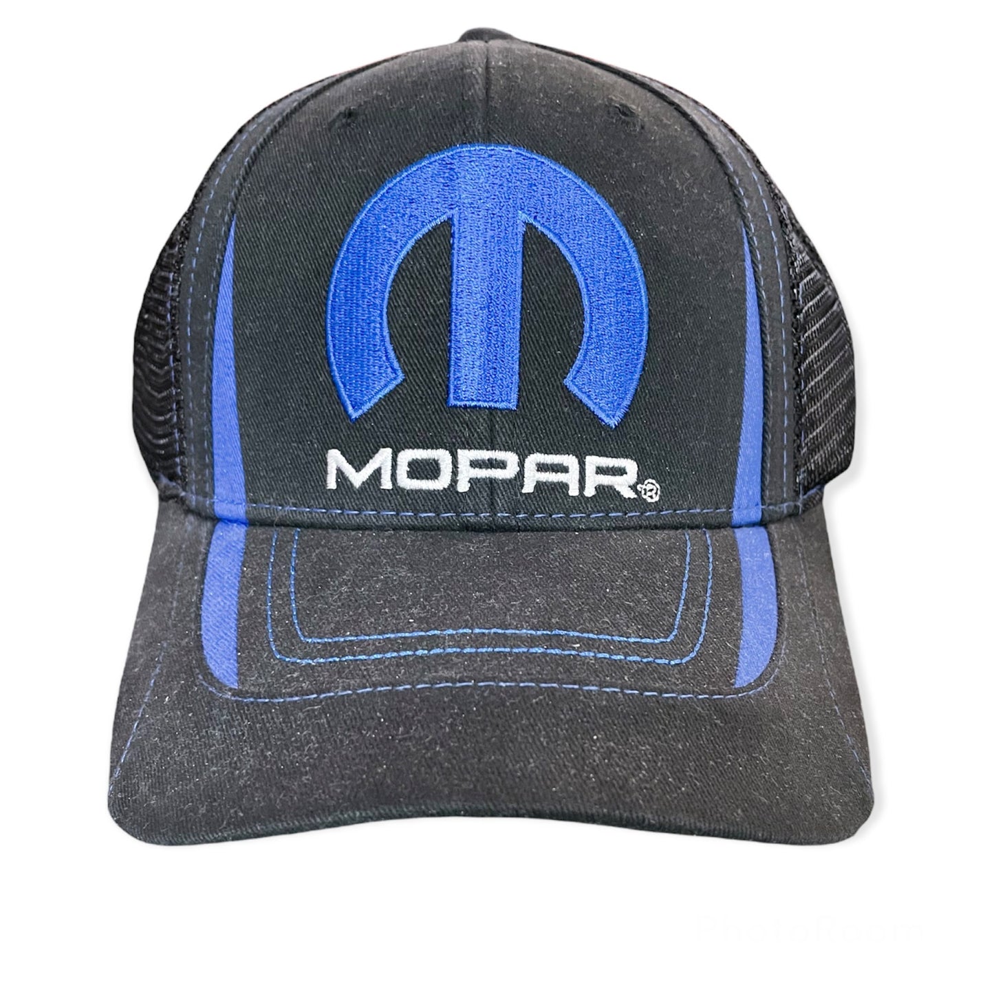 Mopar Basecap Mopar Logo Cap Two Tone Optik Schwarz/Blau