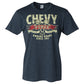 Chevrolet T-Shirt Chevy Powertrain Chevrolet Piston Blau Melange