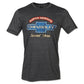 Chevrolet T-Shirt Chevy Super Service Speed Shop Logo Grau