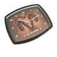 Dodge RAM Wanduhr RAM Logo Holzoptik Metallrahmen